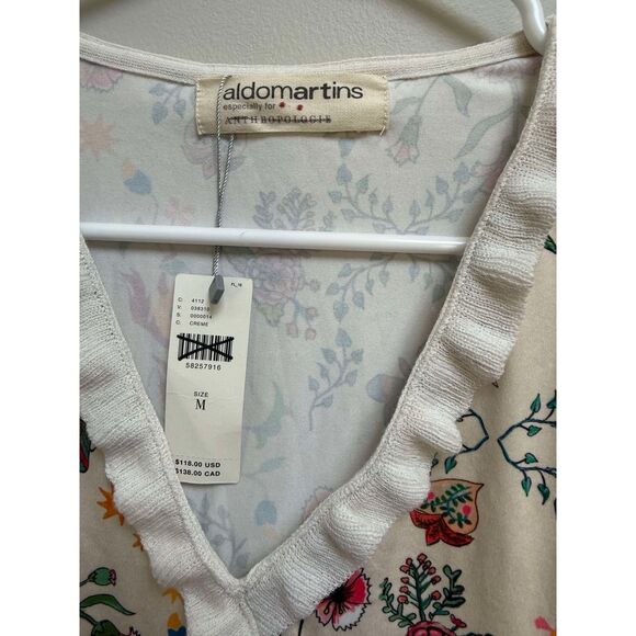 New Anthropologie Sofiya Surplice Top size Medium - Picture 4 of 7